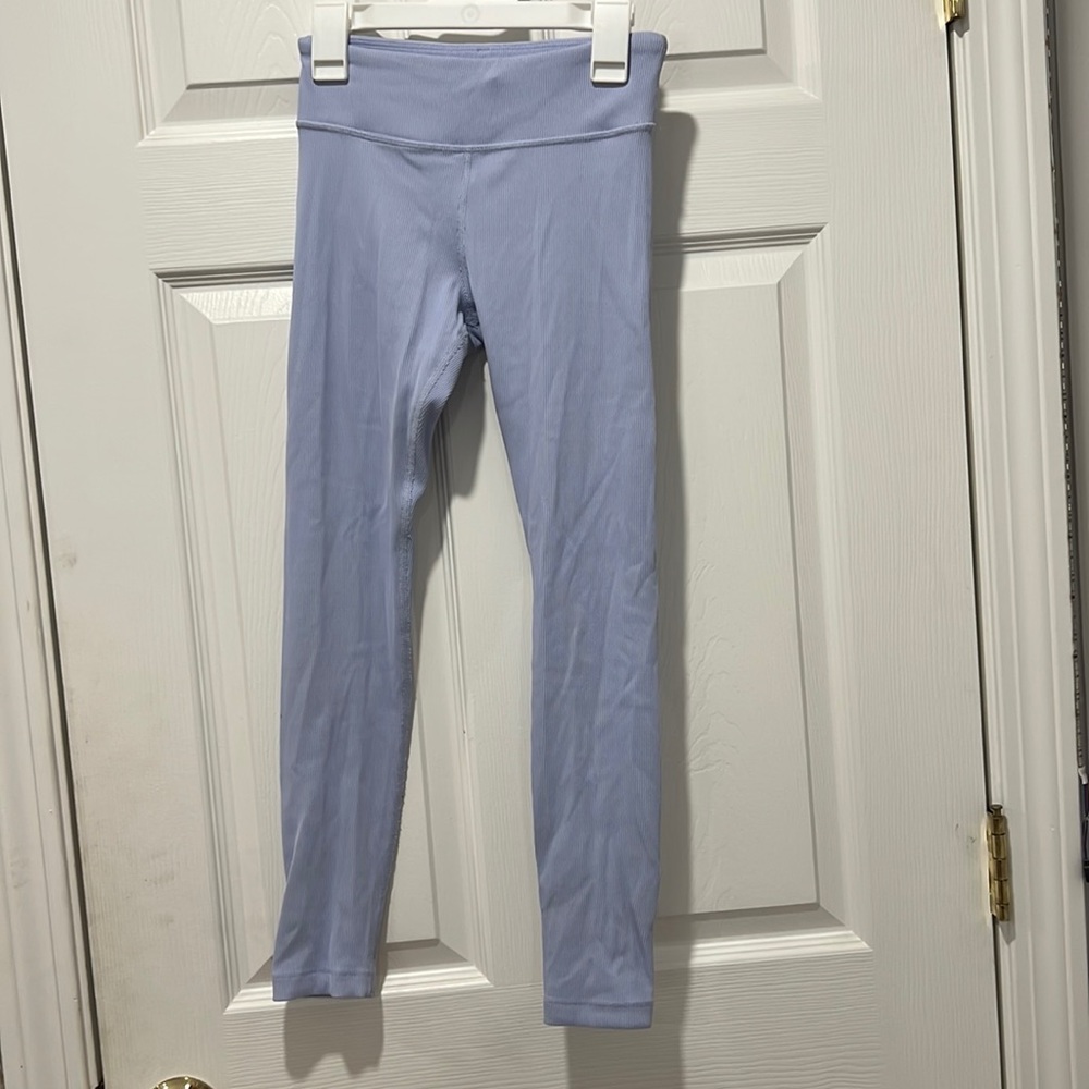 Athleta girl ribbed leggings